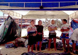 Kitesurfing